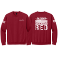 KOMATSU RED Gildan® Heavy Blend™ Crewneck Sweatshirt - Red