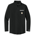 KOMATSU Carhartt Force® 1/4-Zip Long Sleeve T-Shirt - Black
