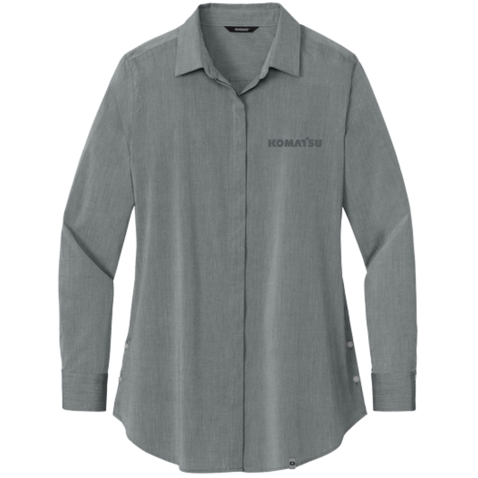 KOMATSU OGIO® Women's Commuter Woven Tunic - Gear Grey Heather