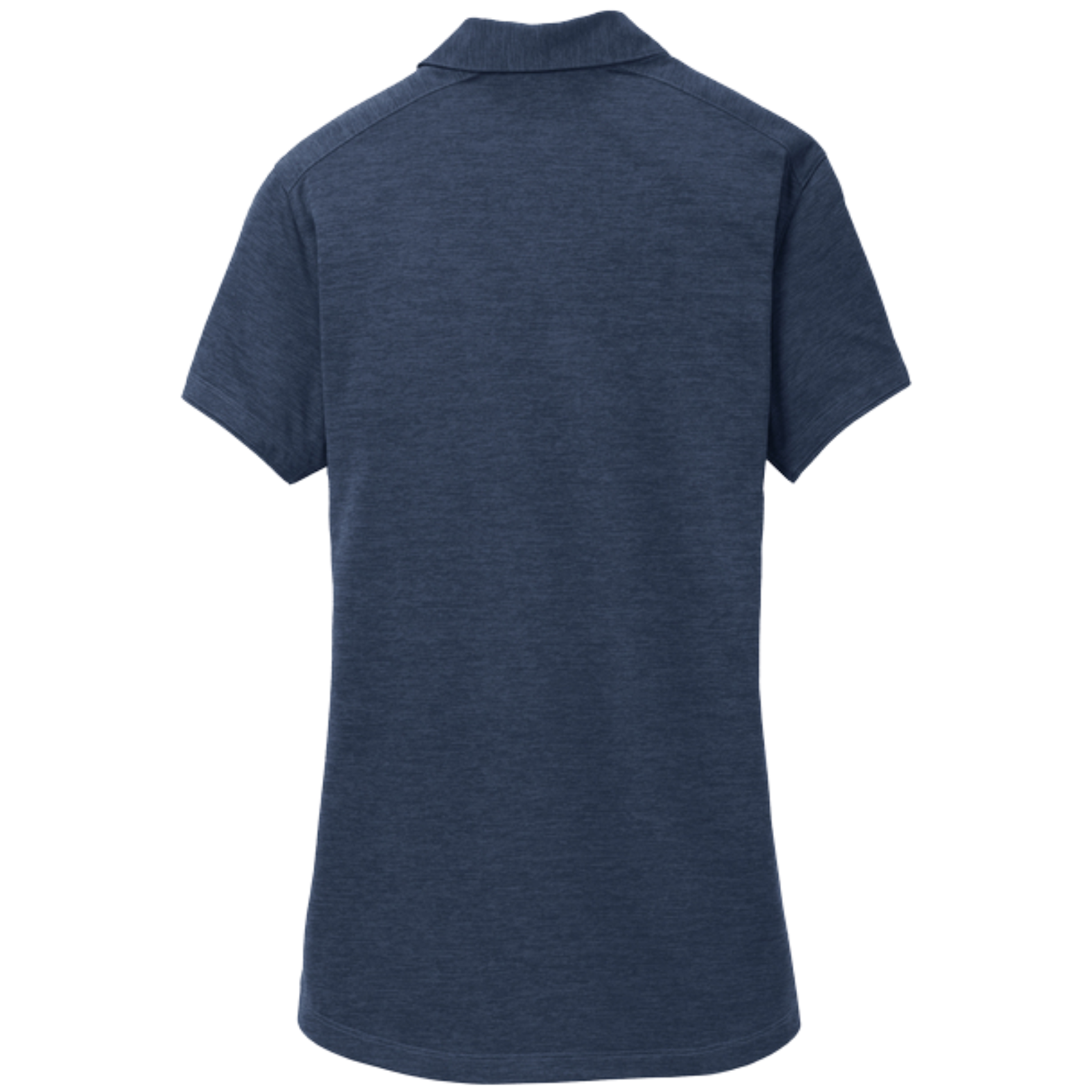 KOMATSU Port Authority® Women's Digi Heather Performance Polo - Dress Blue Navy