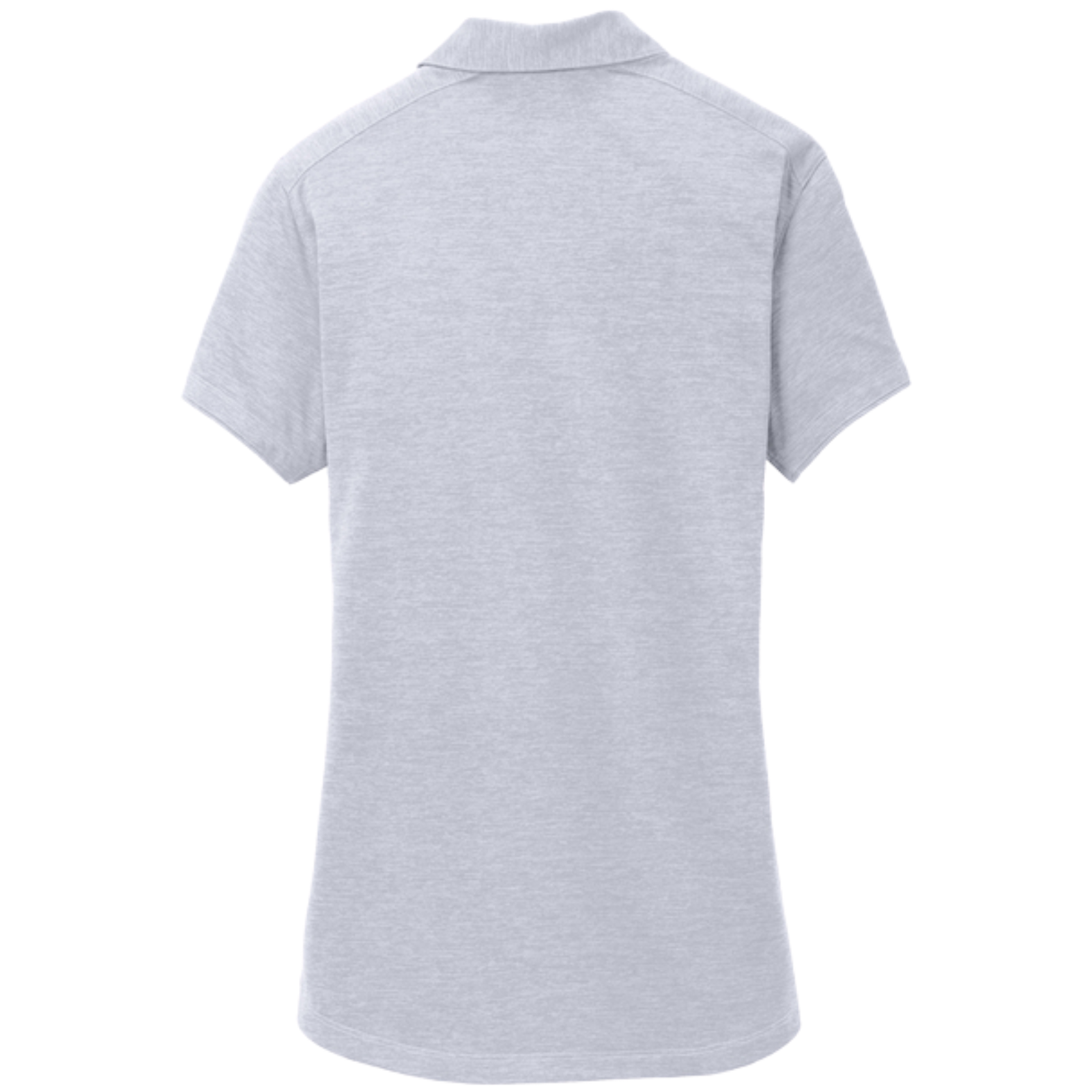 KOMATSU Port Authority® Women's Digi Heather Performance Polo - Light Grey