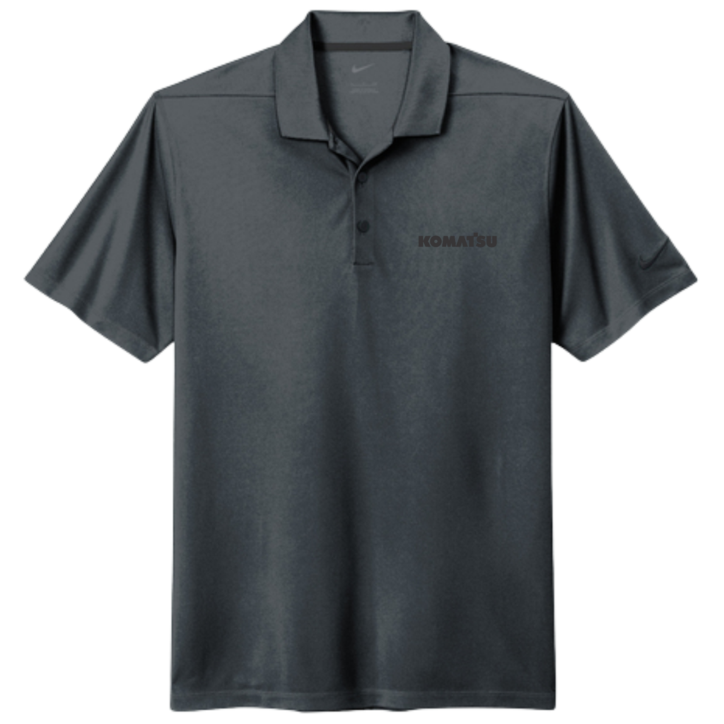 KOMATSU Nike Dri-FIT Micro Pique 2.0 Polo - Anthracite