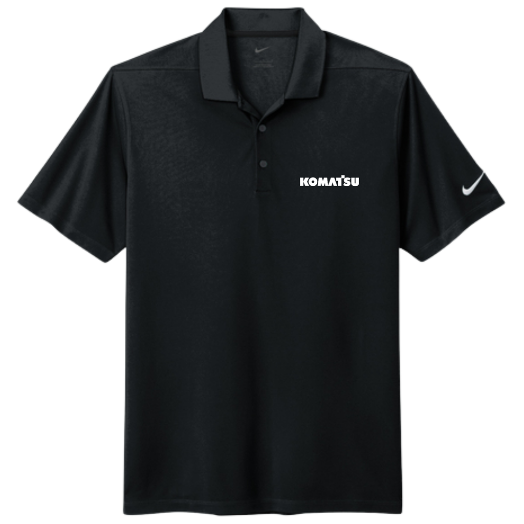 KOMATSU Nike Dri-FIT Micro Pique 2.0 Polo - Black