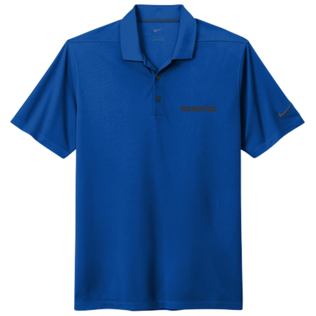KOMATSU Nike Dri-FIT Micro Pique 2.0 Polo - Gym Blue