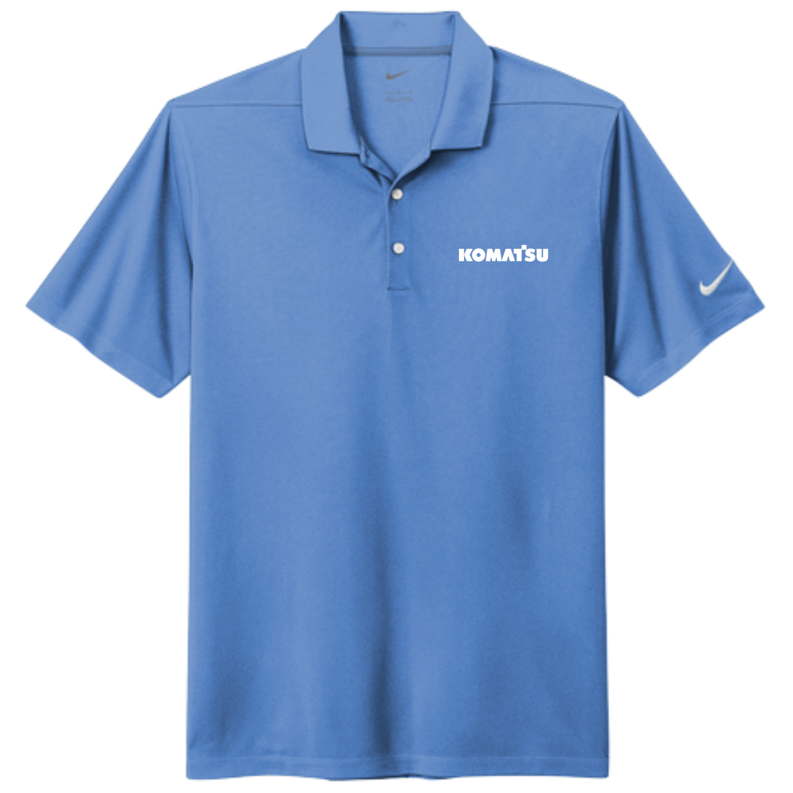 KOMATSU Nike Dri-FIT Micro Pique 2.0 Polo - Valor Blue