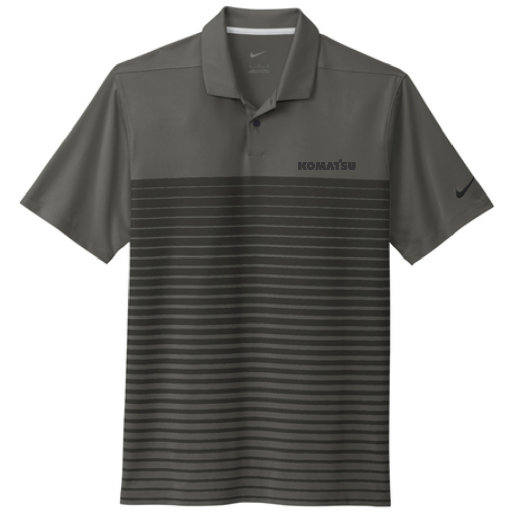 KOMATSU Nike Dri-FIT Vapor Block Polo - Anthracite