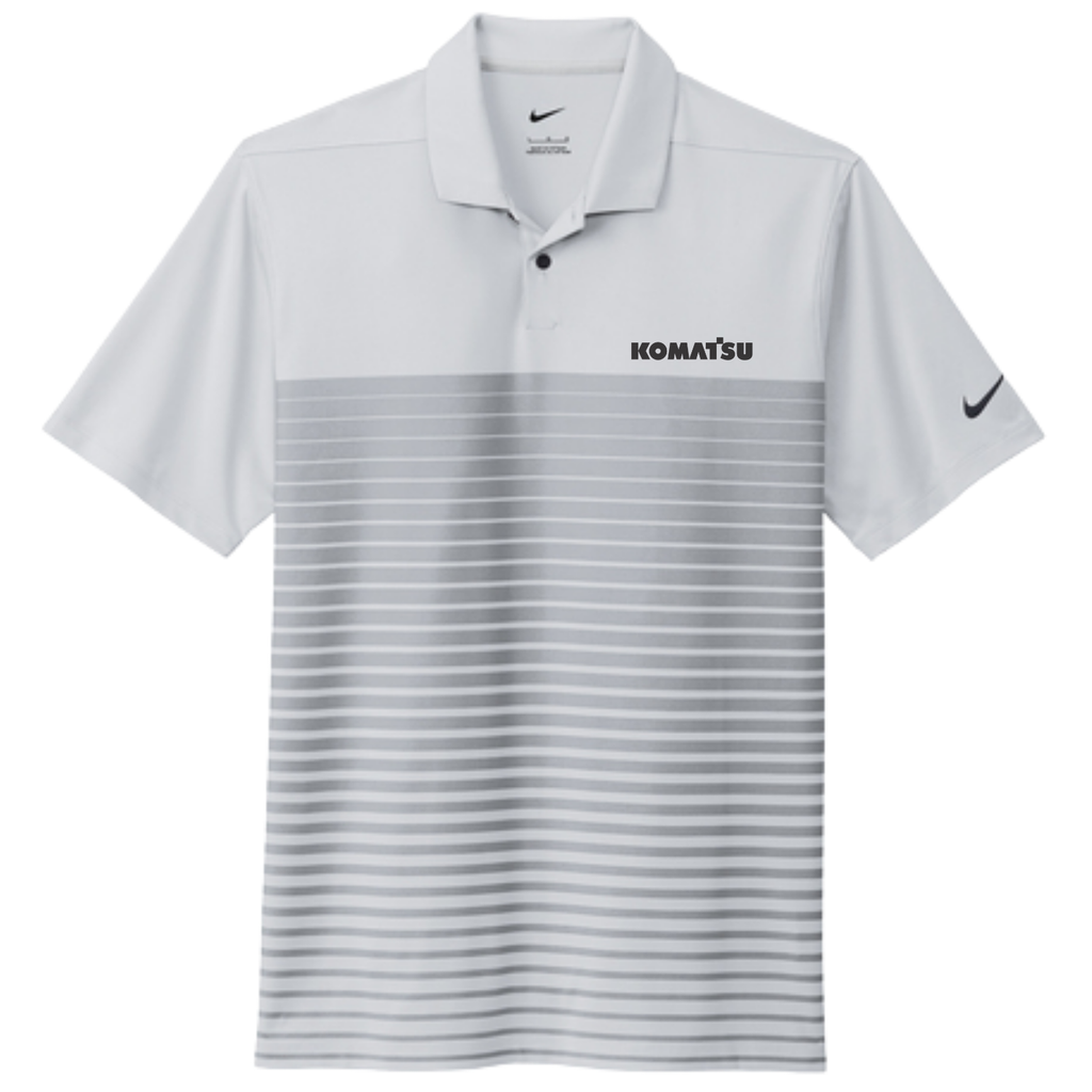 KOMATSU Nike Dri-FIT Vapor Block Polo - Wolf Grey