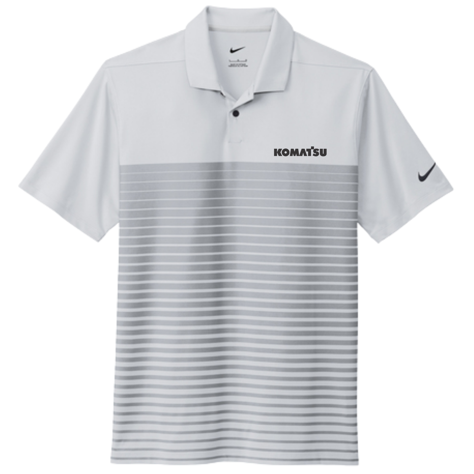 KOMATSU Nike Dri-FIT Vapor Block Polo - Wolf Grey