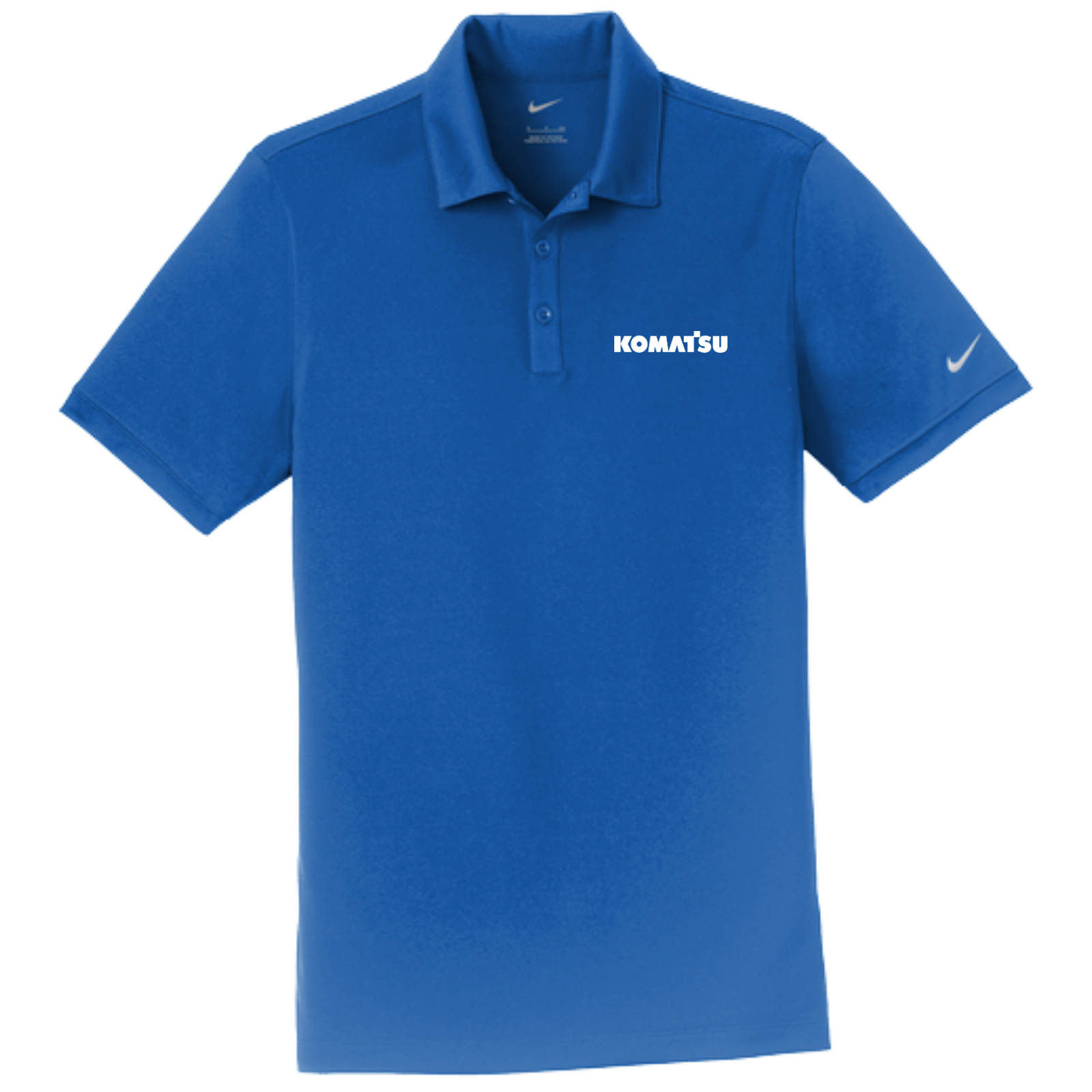 KOMATSU Nike Dri-FIT Players Modern Fit Polo - Gym Blue