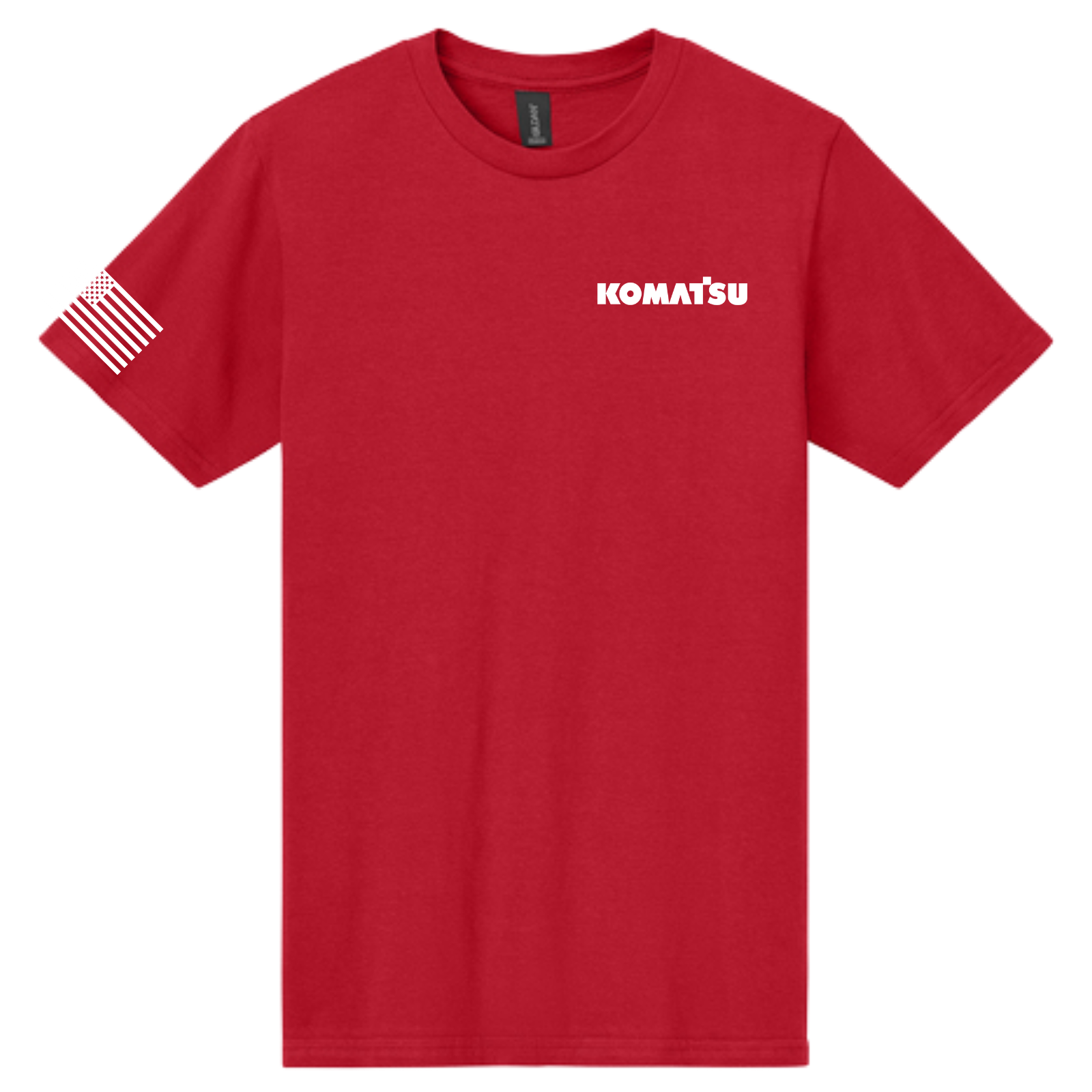 KOMATSU RED Gildan Softstyle® Midweight Tee - Red