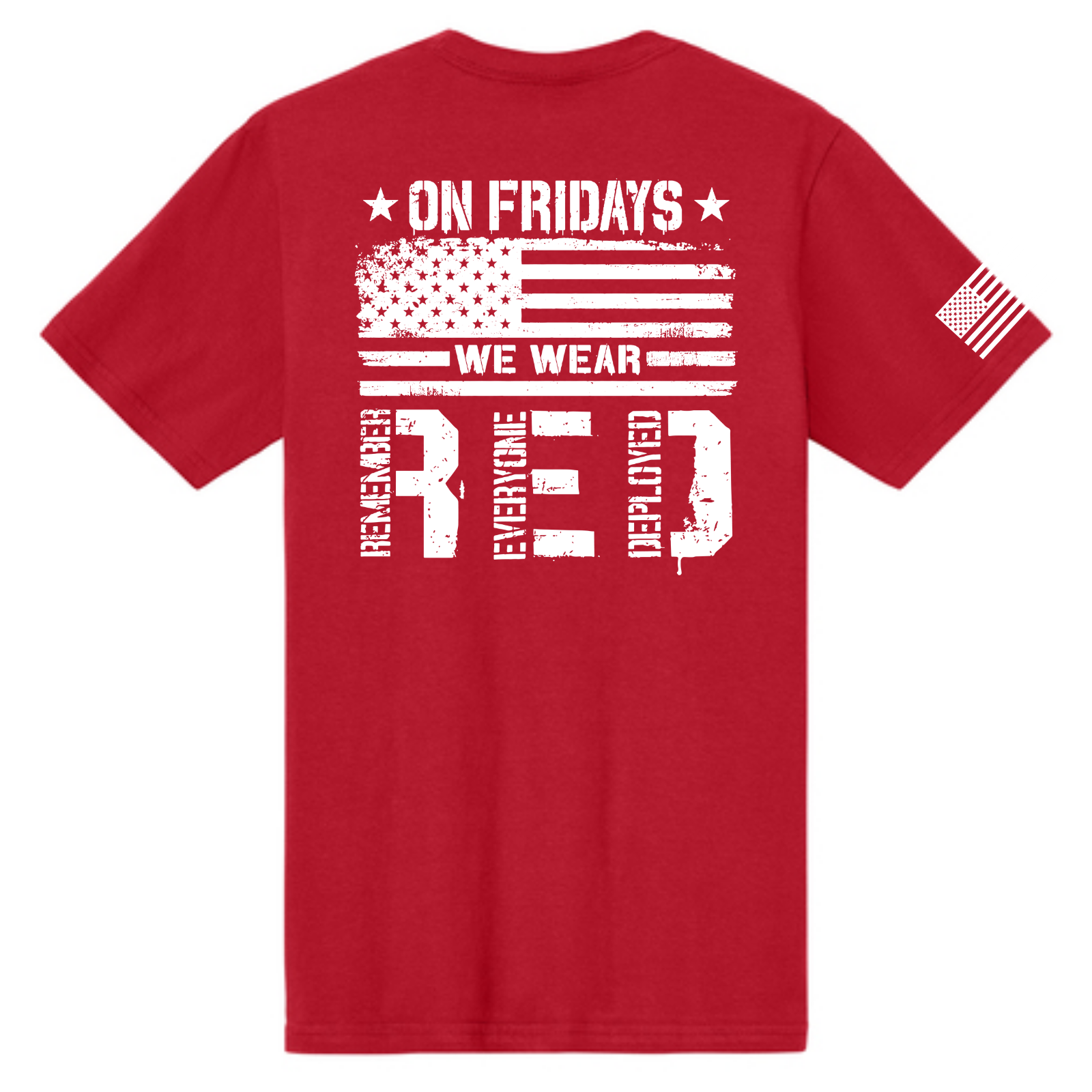KOMATSU RED Gildan Softstyle® Midweight Tee - Red