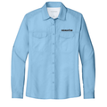 KOMATSU Port Authority® Women's Long Sleeve UV Daybreak Shirt - Light Blue