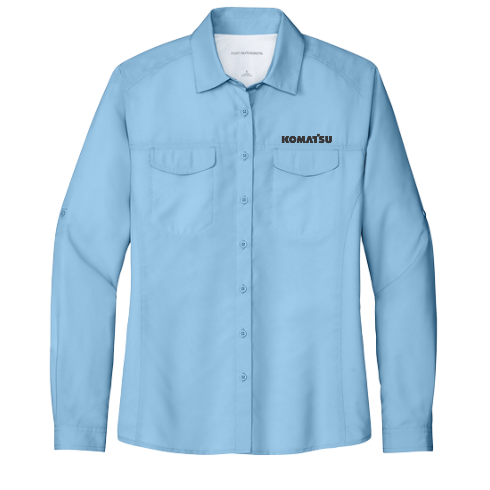 KOMATSU Port Authority® Women's Long Sleeve UV Daybreak Shirt - Light Blue