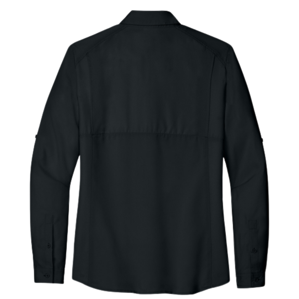 KOMATSU Port Authority® Women's Long Sleeve UV Daybreak Shirt - Black