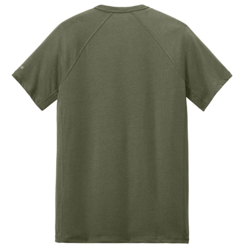 KOMATSU Carhartt Force® Short Sleeve Pocket T-Shirt - Basil Heather