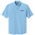 KOMATSU Carhartt Force® Sun Defender™ Short Sleeve Shirt - Fresh Water Blue
