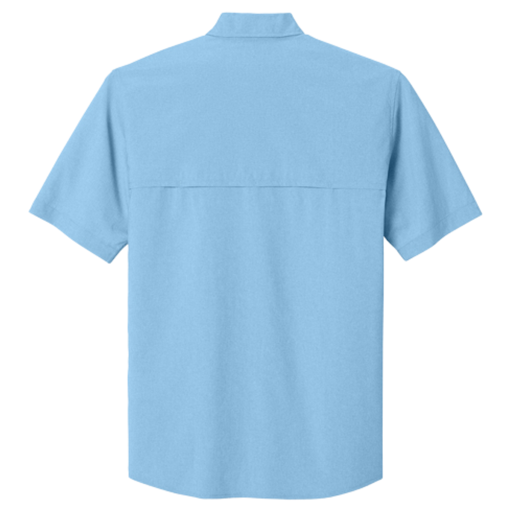 KOMATSU Carhartt Force® Sun Defender™ Short Sleeve Shirt - Fresh Water Blue