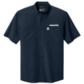KOMATSU Carhartt Force® Sun Defender™ Short Sleeve Shirt - Navy