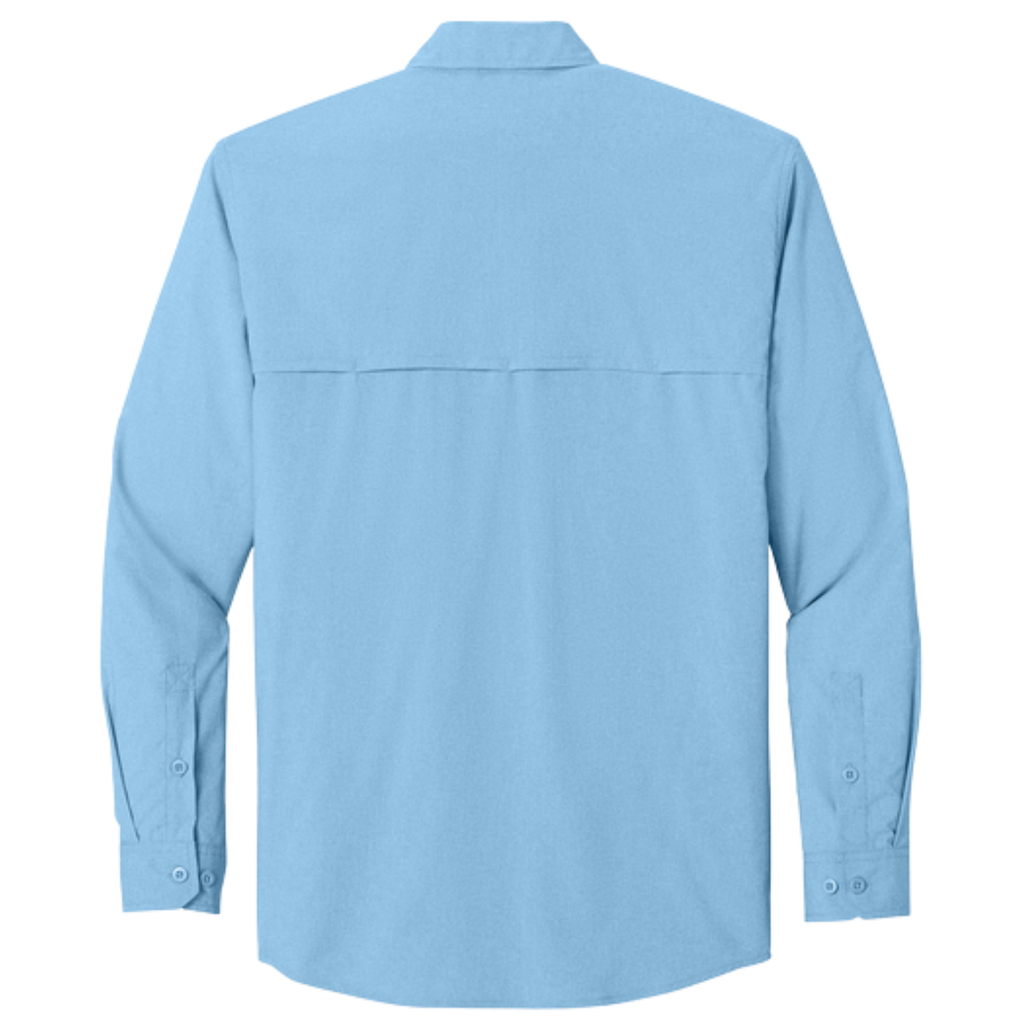 KOMATSU Carhartt Force® Sun Defender™ Long Sleeve Shirt - Fresh Water Blue