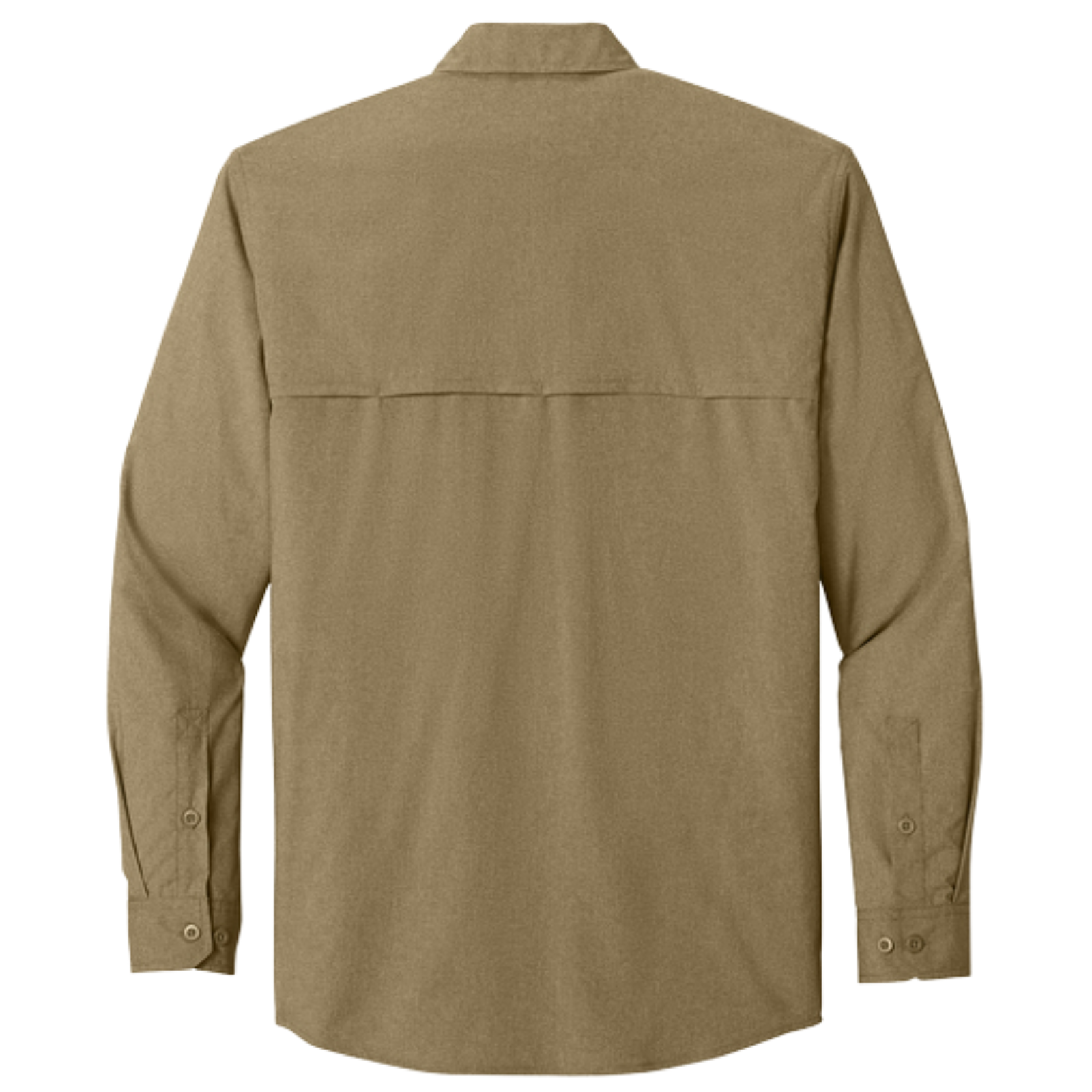 KOMATSU Carhartt Force® Sun Defender™ Long Sleeve Shirt - Dark Khaki