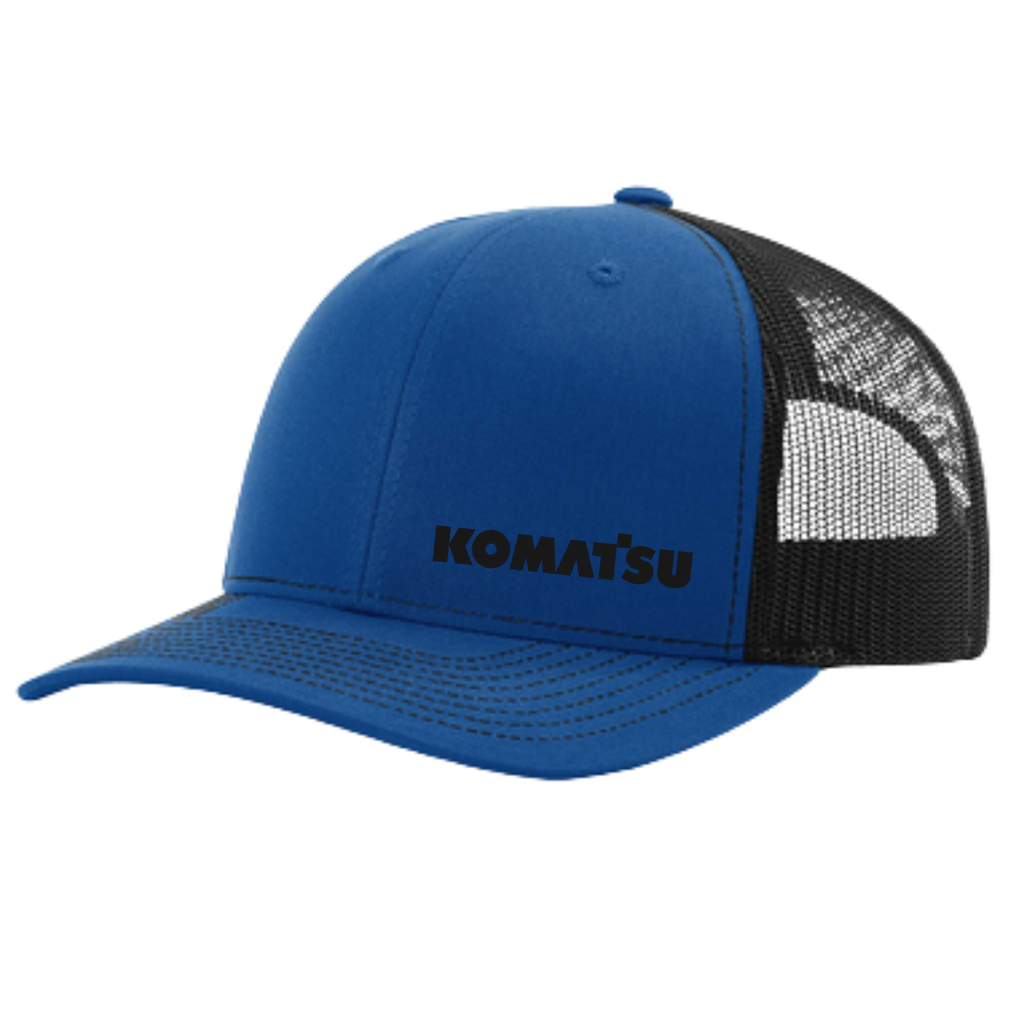 KOMATSU Richardson Trucker Cap - Royal/Black