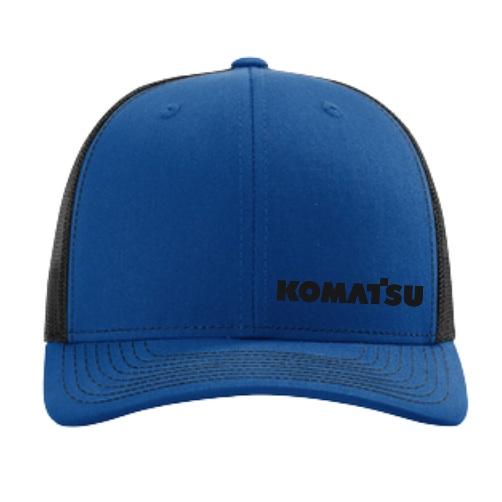 KOMATSU Richardson Trucker Cap - Royal/Black