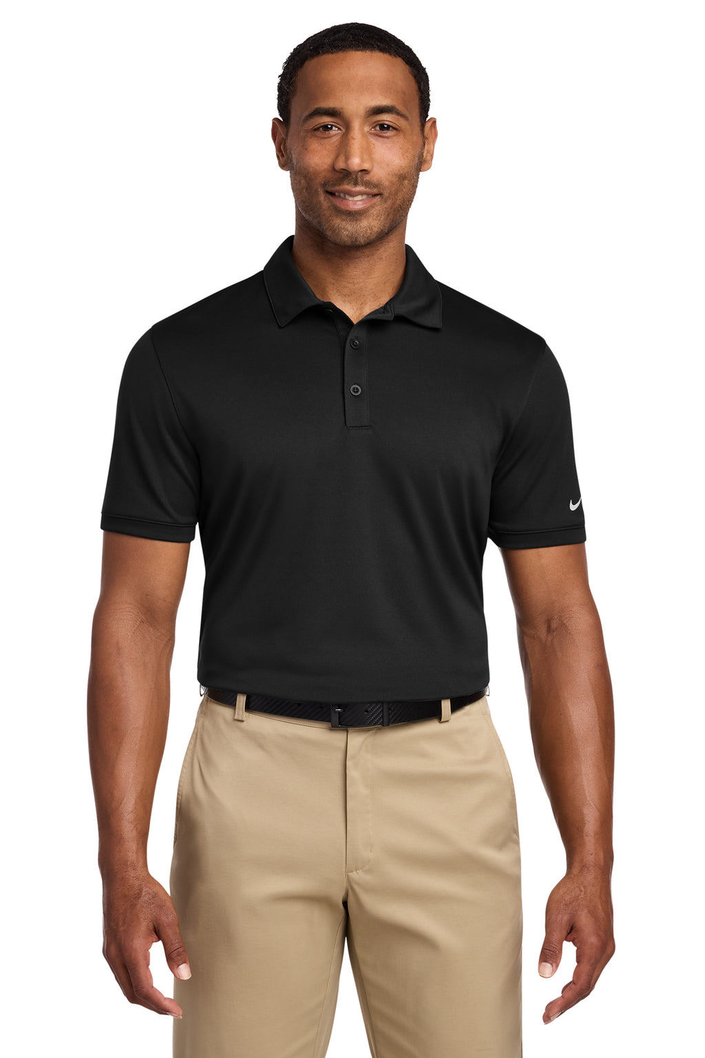 KOMATSU Nike Dri-FIT Players Modern Fit Polo - Black