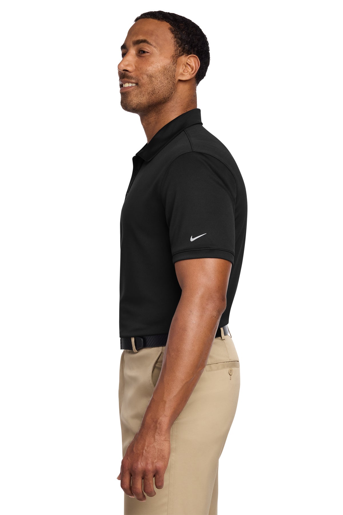 KOMATSU Nike Dri-FIT Players Modern Fit Polo - Black