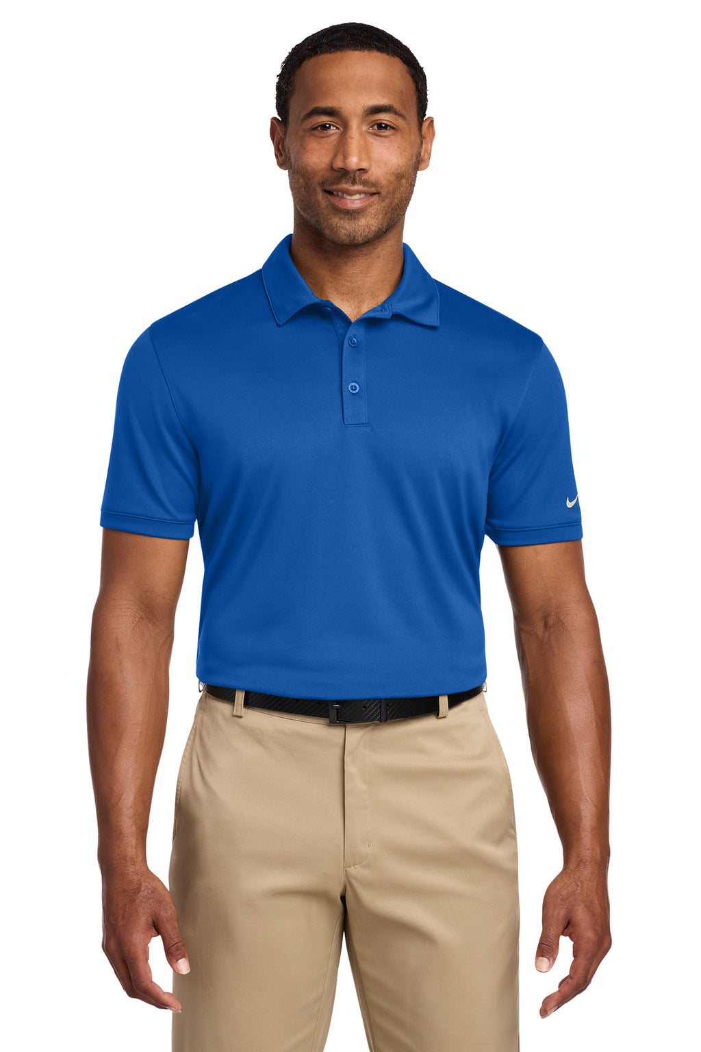KOMATSU Nike Dri-FIT Players Modern Fit Polo - Gym Blue