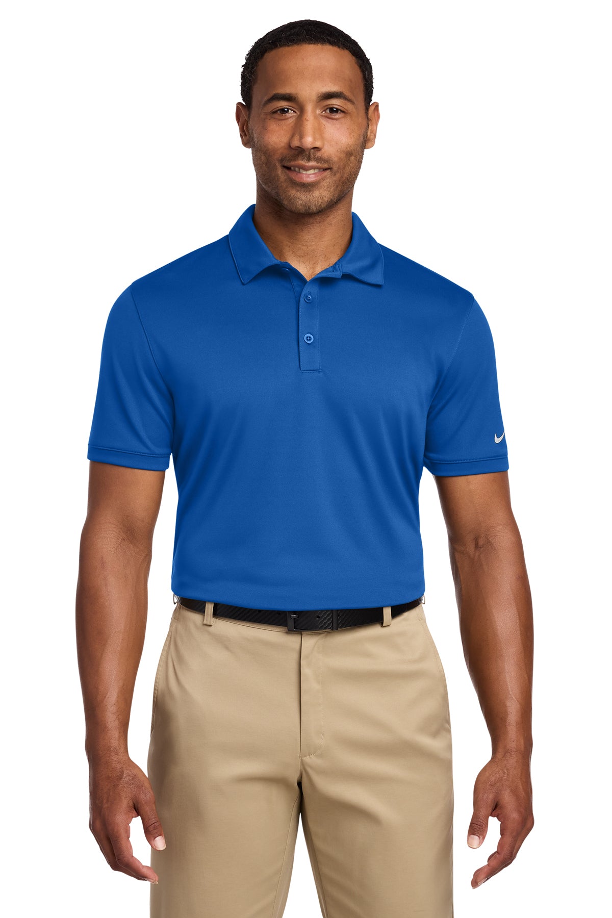 KOMATSU Nike Dri-FIT Players Modern Fit Polo - Gym Blue