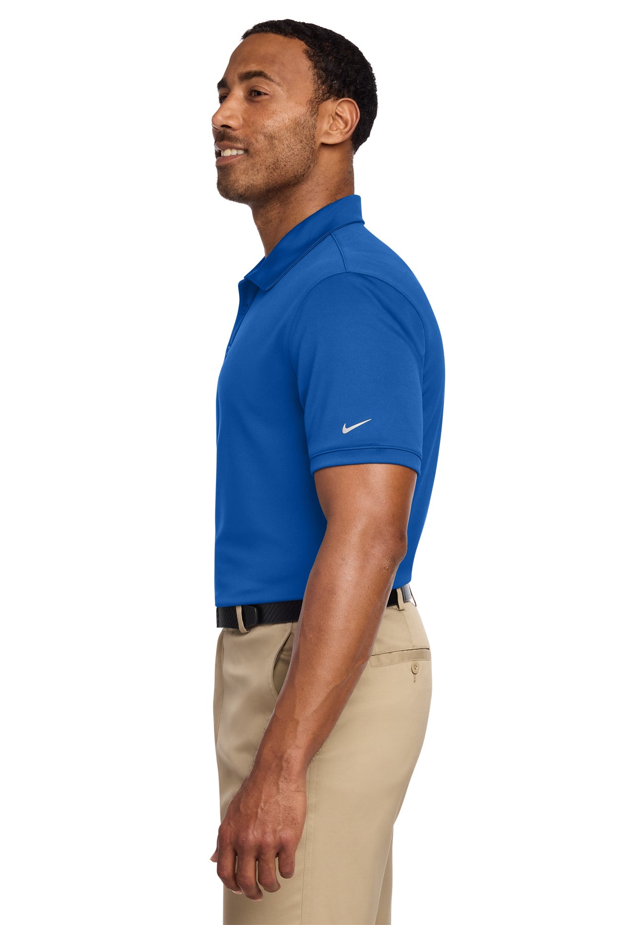 KOMATSU Nike Dri-FIT Players Modern Fit Polo - Gym Blue