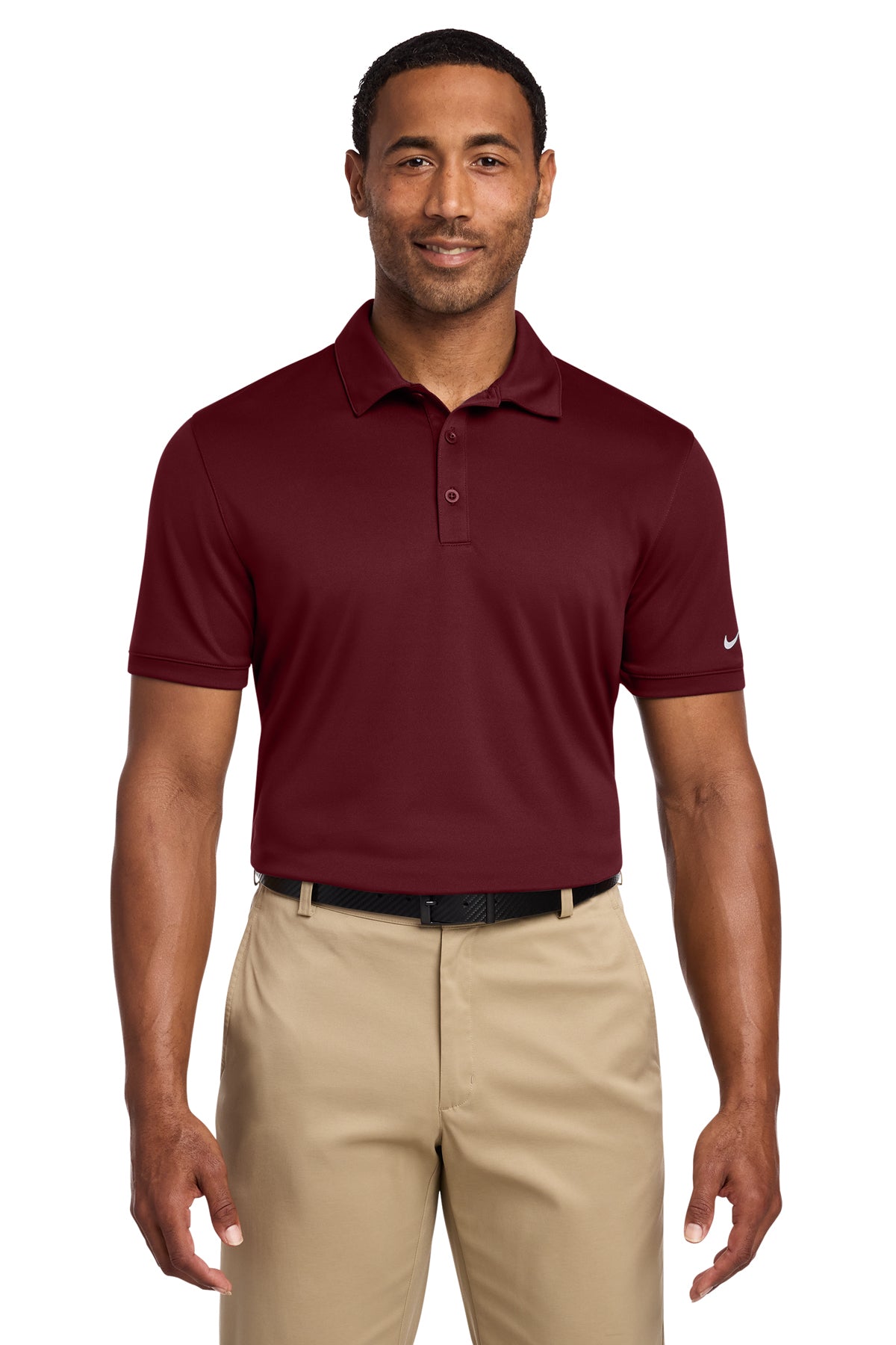 KOMATSU Nike Dri-FIT Players Modern Fit Polo - Team Red