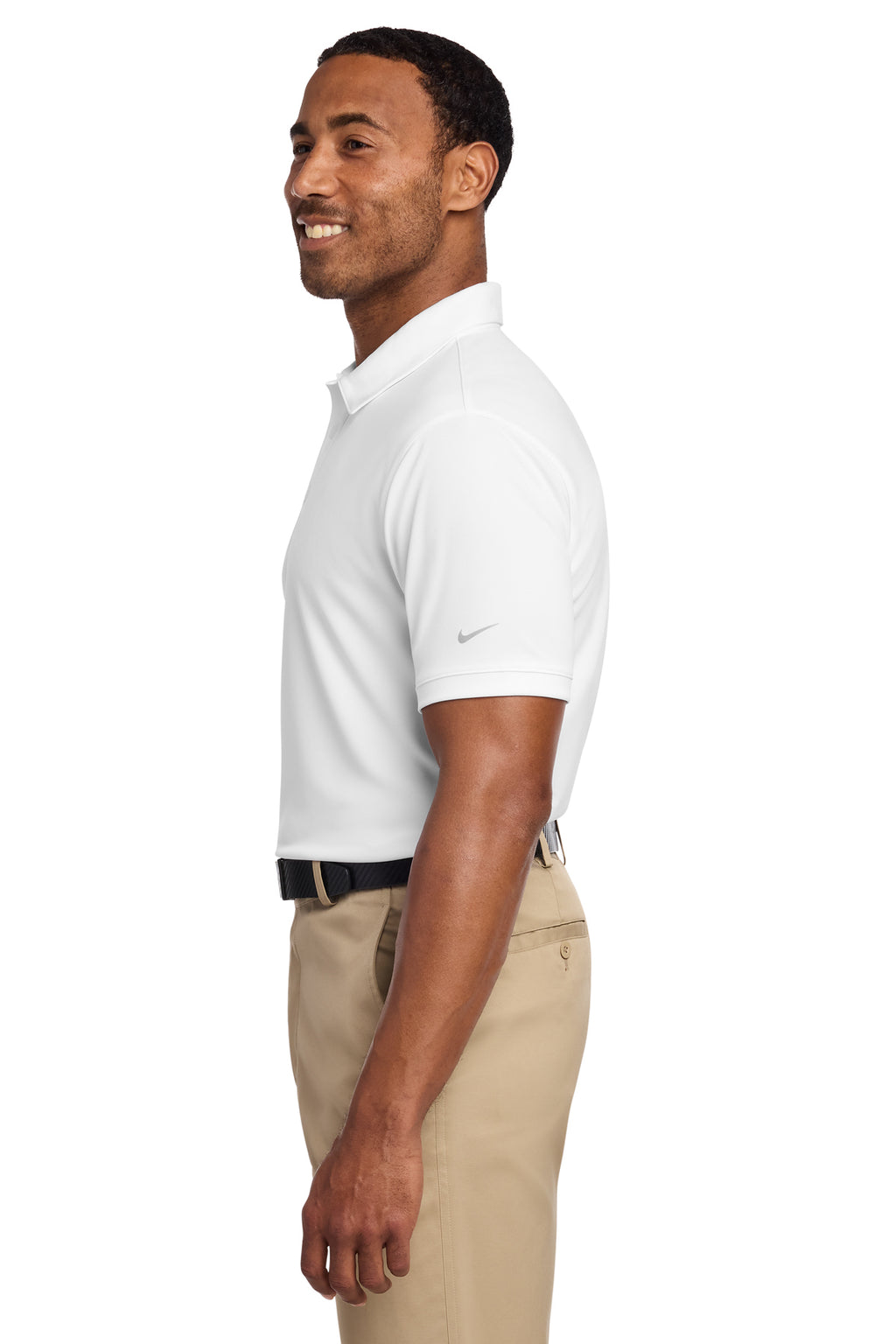 KOMATSU Nike Dri-FIT Players Modern Fit Polo - White