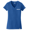 KOMATSU New Era® Women's Heritage Blend V-Neck Tee - Royal