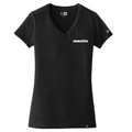 KOMATSU New Era® Women's Heritage Blend V-Neck Tee - Black