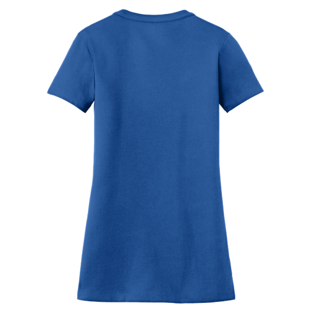 KOMATSU New Era® Women's Heritage Blend V-Neck Tee - Royal