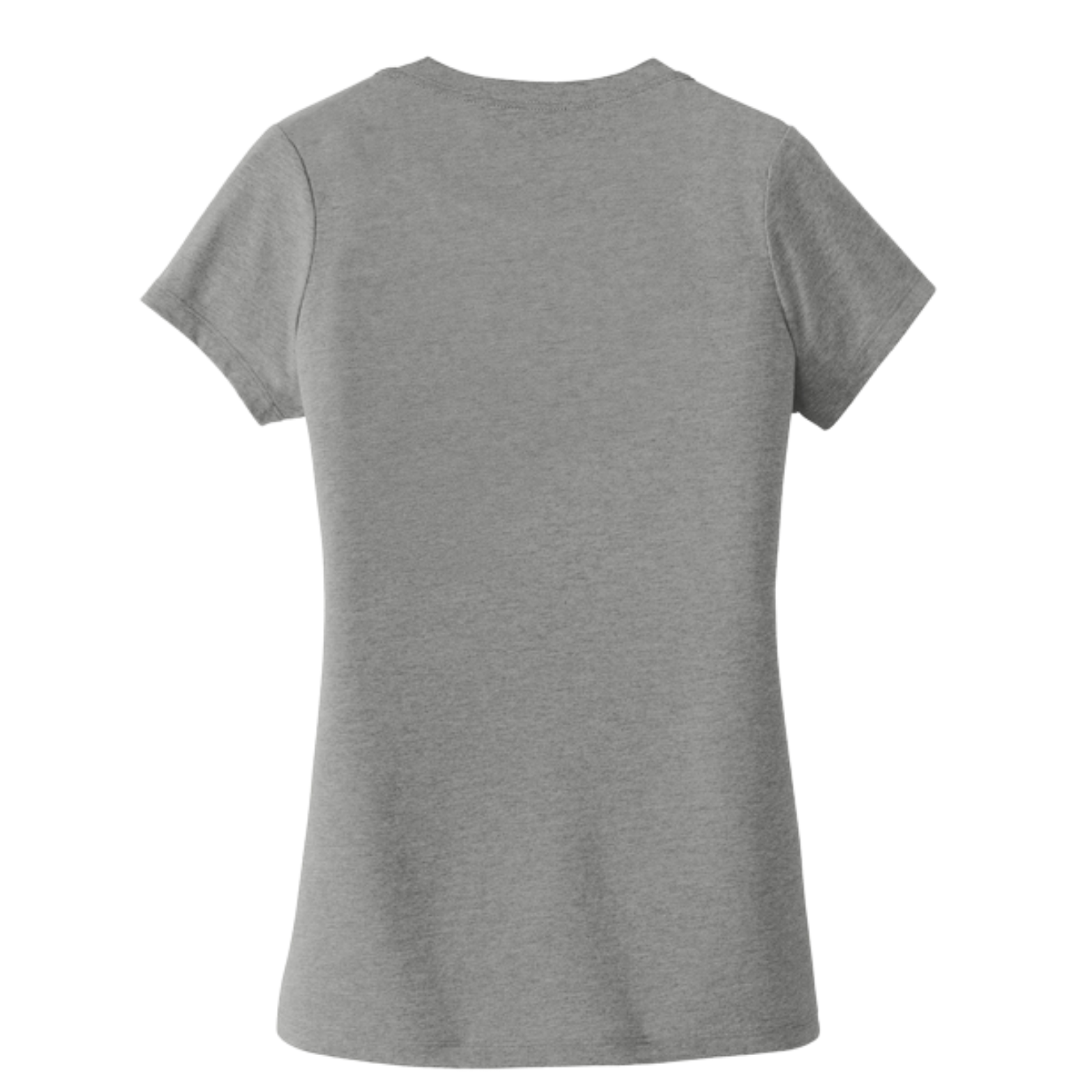 KOMATSU New Era® Women's Heritage Blend V-Neck Tee - Shadow Grey Heather