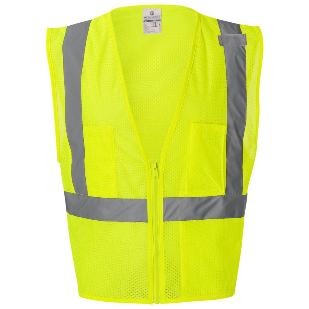KOMATSU Unisex Ultra-Cool™ Mesh Vest with Pockets - Lime