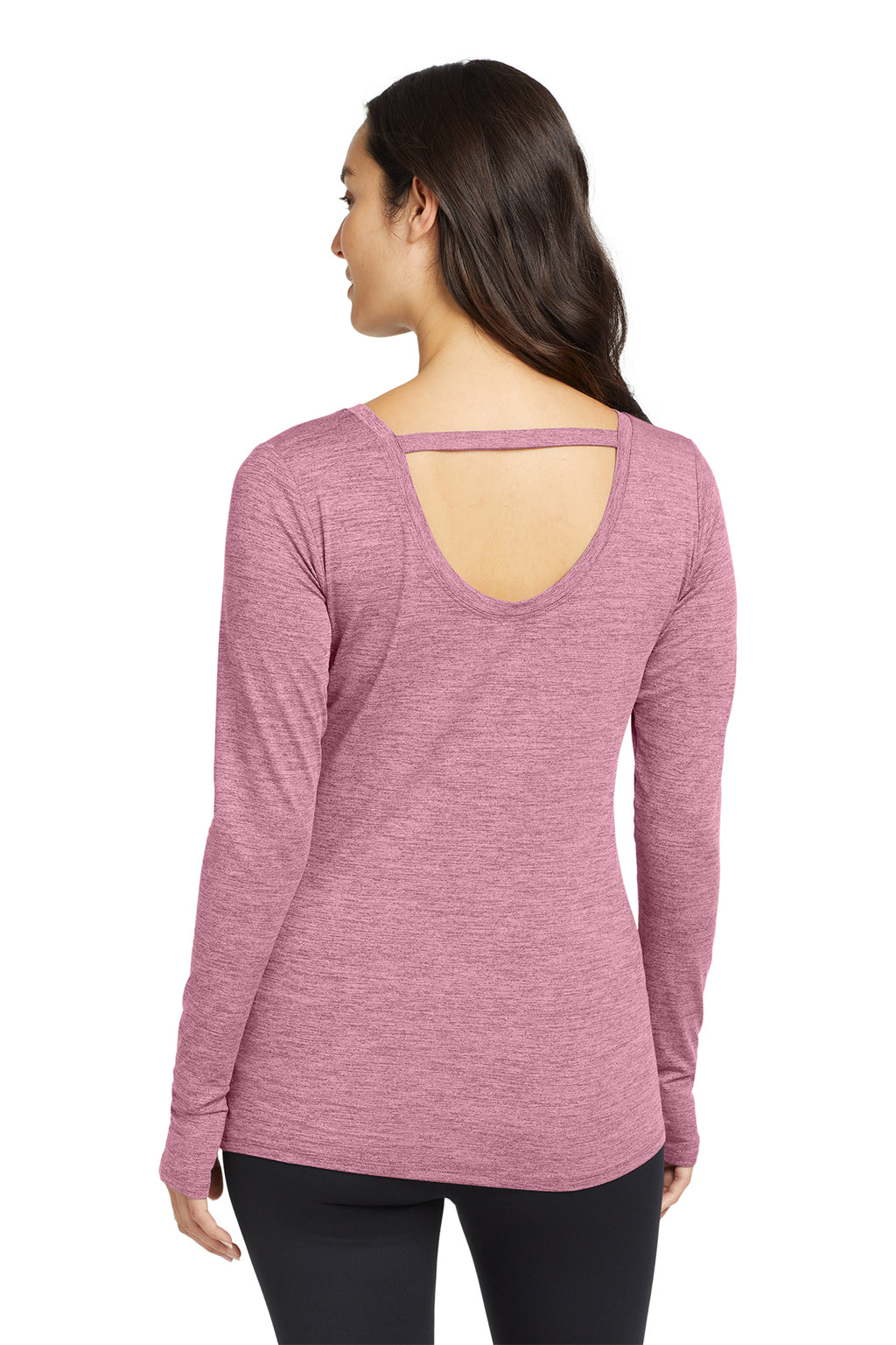 KOMATSU OGIO® Women's Force Long Sleeve Tee - Lilac Heather